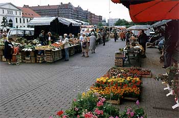 Der Marktstand bis 1996